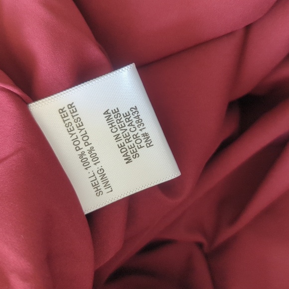 ModCloth Apogee of elegance Plum Swiss Dot long sleeve Dress - Picture 8 of 8